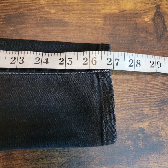 American Eagle Jeans 6 R Next Level Stretch Jeggings Super Hi Rise Black - Picture 10 of 11